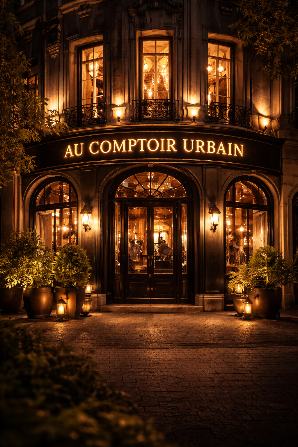 Façade du restaurant